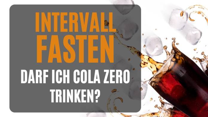 Intervallfasten: Darfst du Cola Zero trinken, während du fastest? Professor sagt ja, aber...