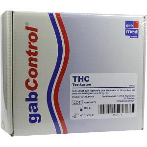 Drogentest THC Testkarte, 10 ST
