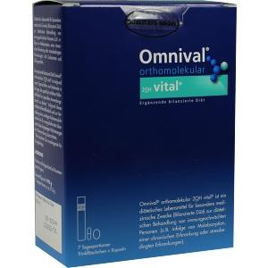 OMNIVAL orthomolekular 2OH vital 7 TP Trinkfl., 7 ST